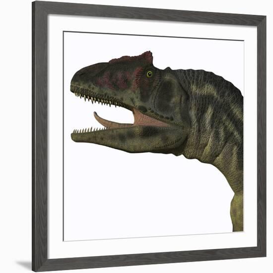 Allosaurus Dinosaur-Stocktrek Images-Framed Art Print