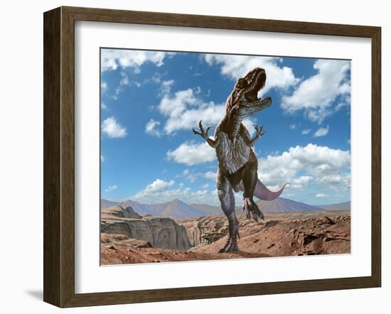 Allosaurus Maximus-Joe Tucciarone-Framed Photographic Print