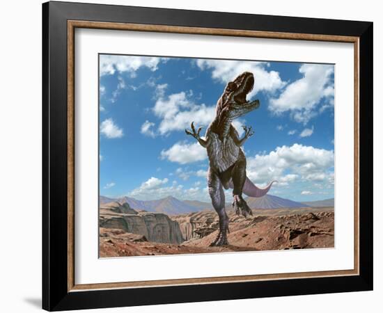 Allosaurus Maximus-Joe Tucciarone-Framed Photographic Print