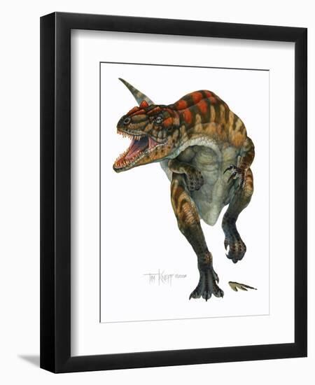 Allosaurus-Tim Knepp-Framed Giclee Print