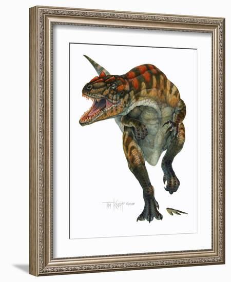 Allosaurus-Tim Knepp-Framed Giclee Print