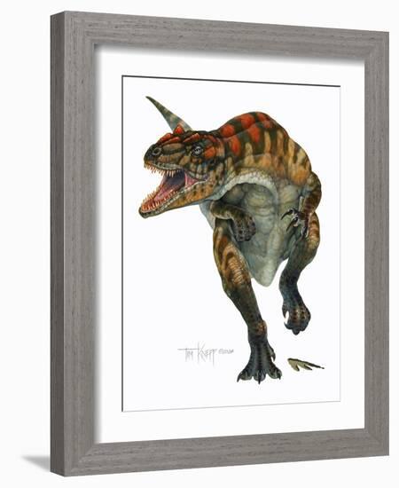 Allosaurus-Tim Knepp-Framed Giclee Print