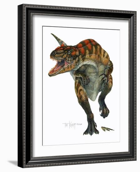 Allosaurus-Tim Knepp-Framed Giclee Print