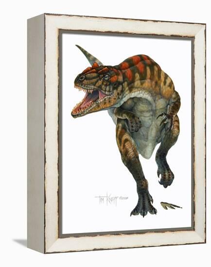 Allosaurus-Tim Knepp-Framed Premier Image Canvas