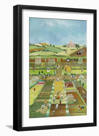 Allotments-Judy Joel-Framed Giclee Print