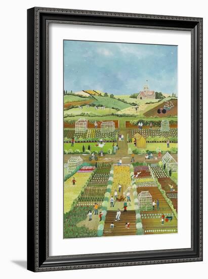 Allotments-Judy Joel-Framed Giclee Print