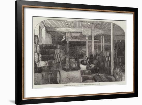 Allsopp's Ale Stores, Haydon-Square, Minories-null-Framed Giclee Print