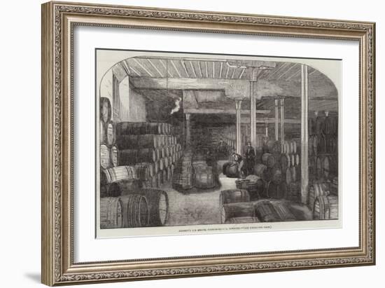 Allsopp's Ale Stores, Haydon-Square, Minories-null-Framed Giclee Print