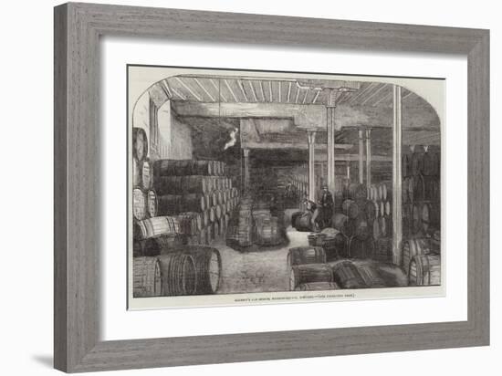 Allsopp's Ale Stores, Haydon-Square, Minories-null-Framed Giclee Print