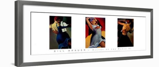 Allure of the Dance II-Bill Brauer-Framed Art Print