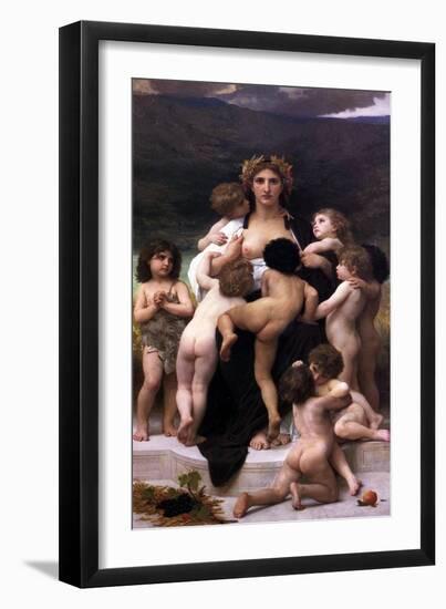 Alma Parens, 1883-William Adolphe Bouguereau-Framed Giclee Print