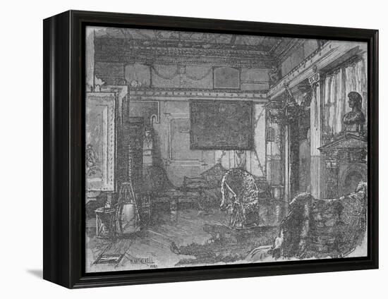 'Alma Tadema's Former Studio', 1890-William Hatherell-Framed Premier Image Canvas