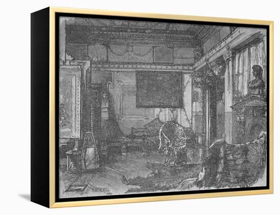 'Alma Tadema's Former Studio', 1890-William Hatherell-Framed Premier Image Canvas