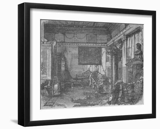 'Alma Tadema's Former Studio', 1890-William Hatherell-Framed Giclee Print