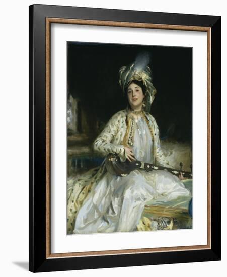 Almina, Daughter of Asher Wertheimer-John Singer Sargent-Framed Giclee Print