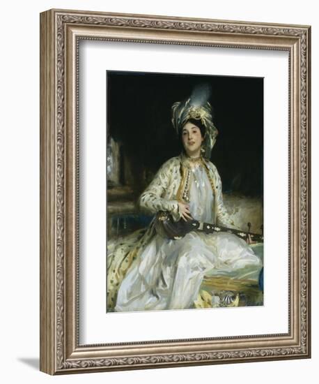 Almina, Daughter of Asher Wertheimer-John Singer Sargent-Framed Giclee Print