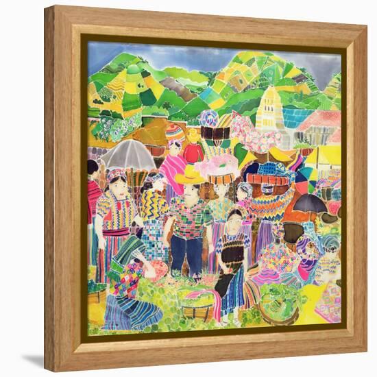 Almolonga Market-Hilary Simon-Framed Premier Image Canvas