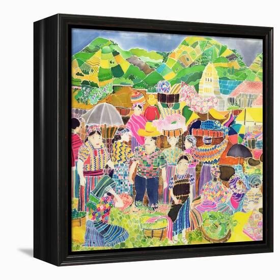 Almolonga Market-Hilary Simon-Framed Premier Image Canvas