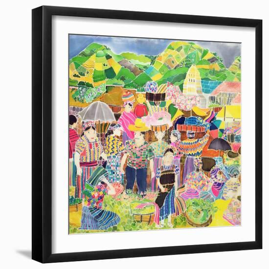 Almolonga Market-Hilary Simon-Framed Giclee Print