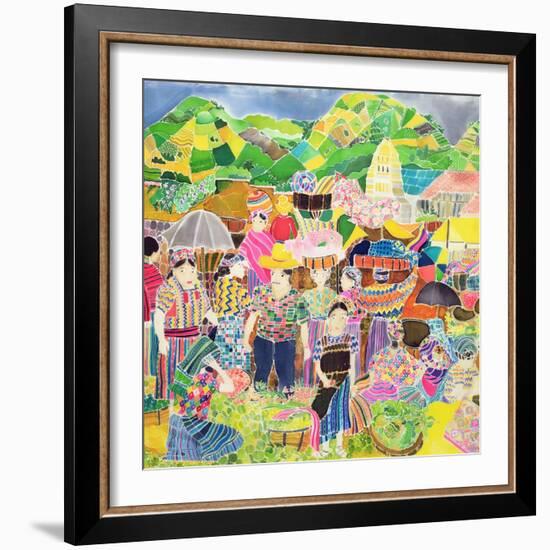 Almolonga Market-Hilary Simon-Framed Giclee Print