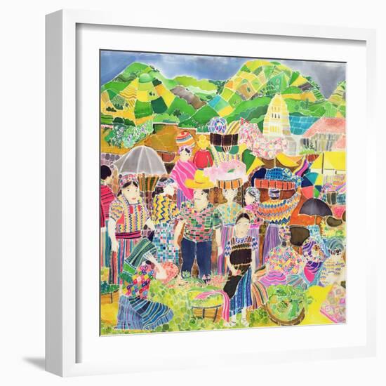 Almolonga Market-Hilary Simon-Framed Giclee Print