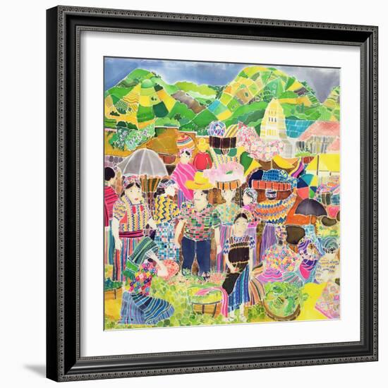 Almolonga Market-Hilary Simon-Framed Giclee Print