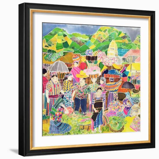 Almolonga Market-Hilary Simon-Framed Giclee Print