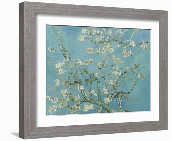 Almond Blossom, 1890-Vincent van Gogh-Framed Premium Giclee Print