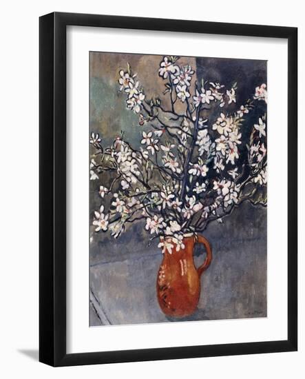 Almond Blossom, C.1925 (Oil on Canvas)-Louis Valtat-Framed Giclee Print
