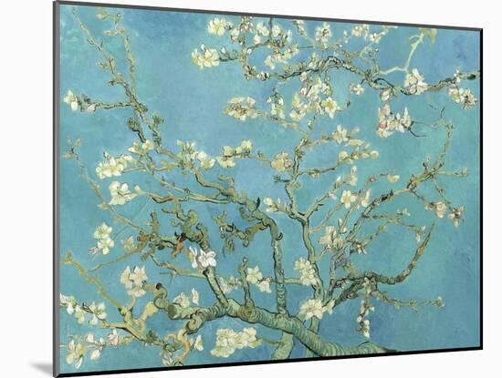 Almond Blossoms, 1890-Vincent van Gogh-Mounted Art Print