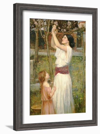 Almond Blossoms, C.1916-John William Waterhouse-Framed Giclee Print