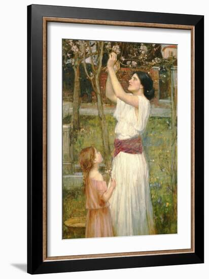 Almond Blossoms, C.1916-John William Waterhouse-Framed Giclee Print