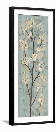 Almond Branch I on Light Blue-Silvia Vassileva-Framed Art Print