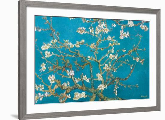 Almond Branches in Bloom, San Remy, c.1890-Vincent van Gogh-Framed Art Print