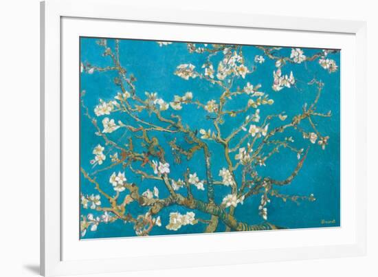 Almond Branches in Bloom, San Remy, c.1890-Vincent van Gogh-Framed Art Print