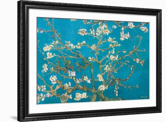 Almond Branches in Bloom, San Remy, c.1890-Vincent van Gogh-Framed Art Print