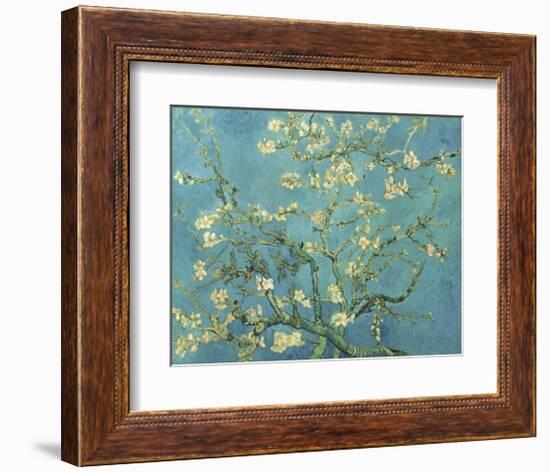 Almond Branches in Bloom, San Remy, c.1890-Vincent van Gogh-Framed Giclee Print