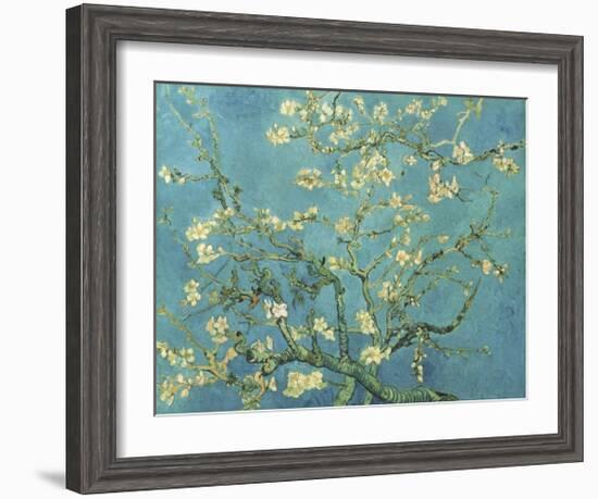 Almond Branches in Bloom, San Remy, c.1890-Vincent van Gogh-Framed Giclee Print