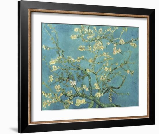 Almond Branches in Bloom, San Remy, c.1890-Vincent van Gogh-Framed Giclee Print