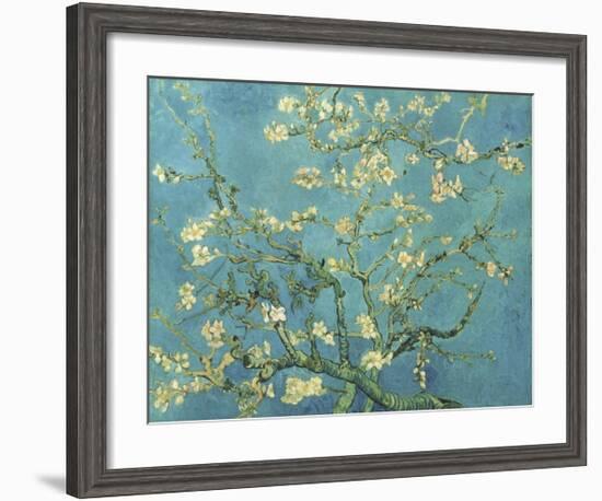 Almond Branches in Bloom, San Remy, c.1890-Vincent van Gogh-Framed Giclee Print