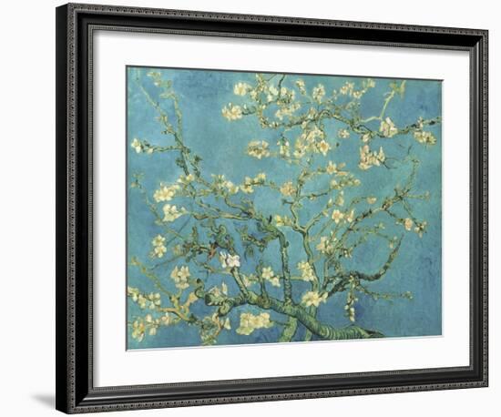 Almond Branches in Bloom, San Remy, c.1890-Vincent van Gogh-Framed Giclee Print