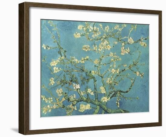 Almond Branches in Bloom, San Remy, c.1890-Vincent van Gogh-Framed Giclee Print