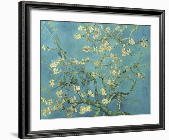 Almond Branches in Bloom, San Remy, c.1890-Vincent van Gogh-Framed Giclee Print