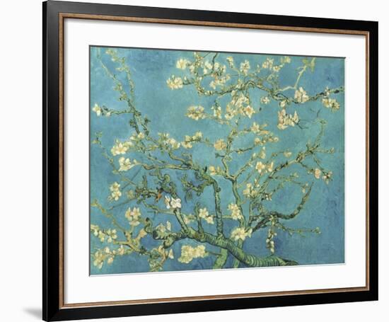 Almond Branches in Bloom, San Remy, c.1890-Vincent van Gogh-Framed Giclee Print