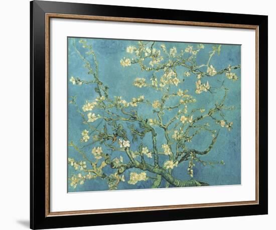 Almond Branches in Bloom, San Remy, c.1890-Vincent van Gogh-Framed Giclee Print