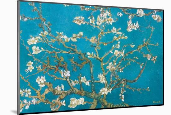 Almond Branches in Bloom, San Remy, c.1890-Vincent van Gogh-Mounted Premium Giclee Print