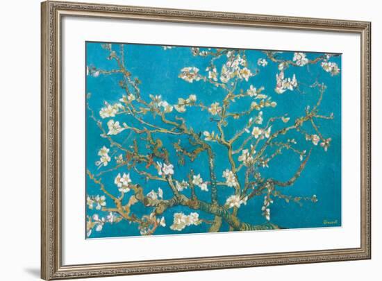 Almond Branches in Bloom, San Remy, c.1890-Vincent van Gogh-Framed Premium Giclee Print