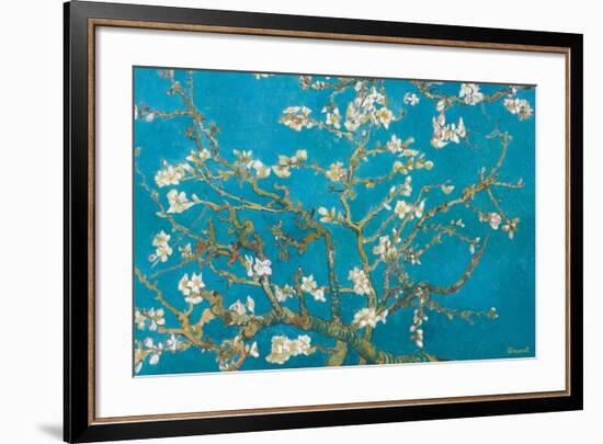 Almond Branches in Bloom, San Remy, c.1890-Vincent van Gogh-Framed Premium Giclee Print