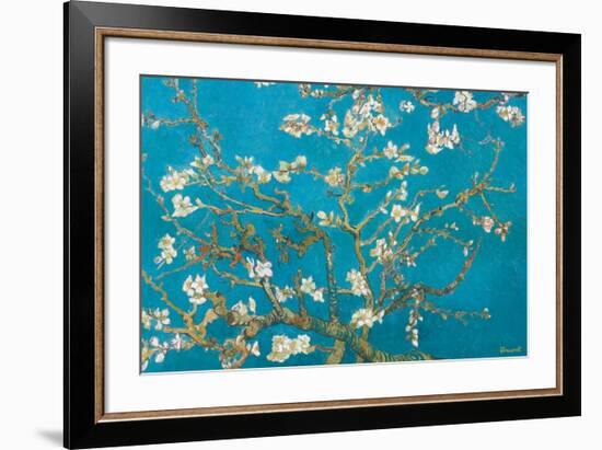 Almond Branches in Bloom, San Remy, c.1890-Vincent van Gogh-Framed Premium Giclee Print