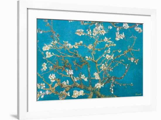 Almond Branches in Bloom, San Remy, c.1890-Vincent van Gogh-Framed Premium Giclee Print